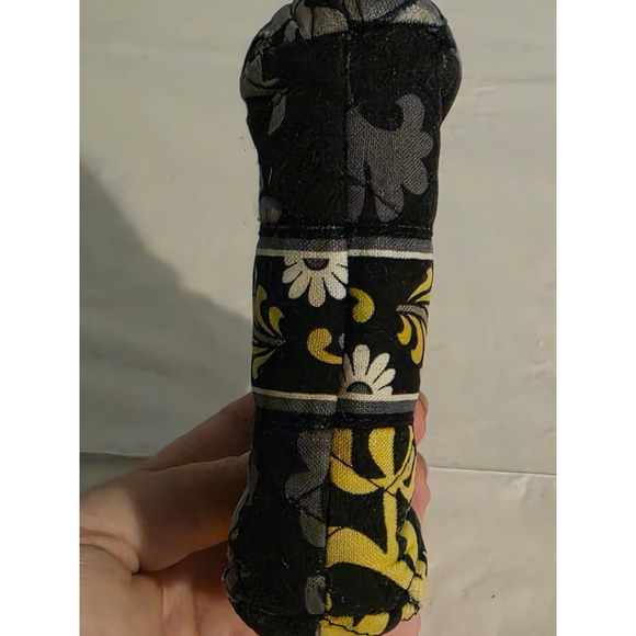 Women's Vera Bradley Coin Purse Small Black Floral - Picture 8 of 8